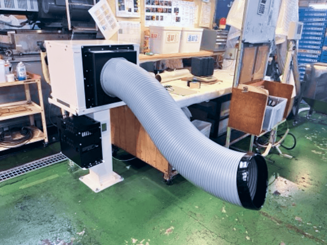 工場の設備配管イメージ