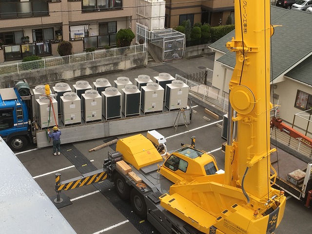 宝塚市　某福祉施設様　空調機更新